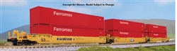 Kato 106-6188 N MAXI-IV TTX Red Ferromex 3/