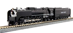 Kato 126-0401-DCC N Class FEF-3 4-8-4 DCC Union Pacific #844 Black Graphite