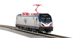 Kato 137-3003 N Siemens ACS-64 Electric Standard DC Amtrak #648 Travelmark Logo
