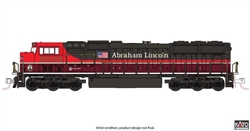 Kato 176-1616 N EMD SD70M with Standard Flat Radiators Standard DC Union Pacific #1616  Abraham Lincoln Commemorative