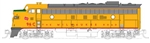 Kato 176-2303 N EMD FP7A Standard DC Milwaukee Road #96C