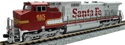 Kato 176-3515 N GE C44-9W Standard DC BNSF Railway #615 Ex-ATSF Patch Warbonnet