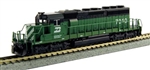 Kato 176-4823-DCC N EMD SD40-2 Early DCC Burlington Northern #6361