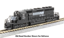 Kato 176-4827 N EMD SD40-2 Early DC Norfolk Southern #6116