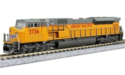 Kato 1765624S N EMD SD90/43MAC Sound and DCC Union Pacific #3736 Armour Yellow