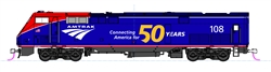 Kato 176-6037-LS N AMTRAK P42 PHVI #108 LOK Sound & DCC