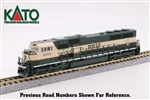 Kato 176-6312 N EMD SD70MAC w/Cab Headlight Standard DC Burlington Northern Santa Fe #9779
