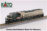 Kato 176-6503 N EMD SD70MAC w/Cab Headlight Standard DC Burlington Northern Santa Fe #9647