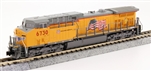 Kato 176-7040-DCC N GE AC4400CW Low Numberboards DCC Union Pacific #6730 No Flag