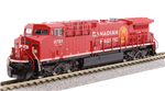 Kato 176-7217 N GE AC4400CW Standard DC Canadian Pacific #9781 Golden Beaver Logo