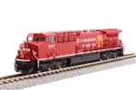 Kato 176-7218 N GE AC4400CW Standard DC Canadian Pacific #9817 Golden Beaver Logo