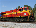 Kato 176-8947 N GE ES44AC GEVO Standard DC Florida East Coast #805