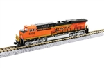 Kato 1768958DCC N GE ES44AC GEVO DCC BNSF Railway #5858 H3 Wedge Logo