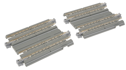 Kato 20-044 N Straight Double Concrete Slab Track Unitrack 2-7/16" Pkg 2