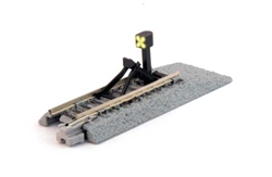 Kato 20-064 N Steel Illuminated Bumper Track Unitrack Style C 2-5/6" Long
