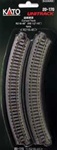 Kato 20-170 N Curved Roadbed Track Section Unitrack 45-Degree 8-1/2" Diameter