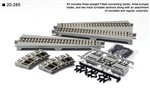 Kato 20-285 N Straight Turntable Extension Track Set Unitrack