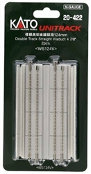 Kato 20-422 N Double Straight Viaduct Track 2/
