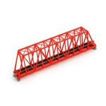 Kato 20-430 N Single-Truss Bridge 9-3/4" Red