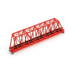 Kato 20-430 N Single-Truss Bridge 9-3/4" Red