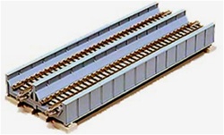 Kato 20-457 N Double-Track Plate Girder Bridge 7-13/32"