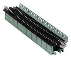 Kato 20-472 N Single-Track Curved Deck-Girder Bridge Code 80 Track Unitrack 19" Radius 15 Degrees