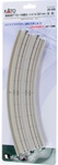 Kato 20-545 N Unitrack CT Double-Track Superelevated Curve Easment 1 Each Left & Right 22.5 Degrees 15 & 16-3/8" Radius