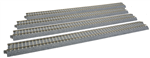 Kato 2-181 HO Straight Track w/Concrete Ties Unitrack 14-1/2" Pkg 4
