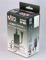 Kato 22-083 HO Power Supply 16V for Use w/ Smart Controller and Sound Box