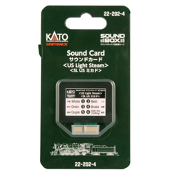 Kato 22-202-4 Soundbox Sound Card U.S. Light Steam Sound Files Card Fits Soundbox