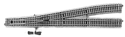 Kato 2-860 HO Unitrack Powered Turnout #6 Left Hand 19-3/8"; 34-1/8" Radius