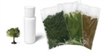 Kato 28-999 N Mini Diorama Scenery Kit Includes: Bushes Earth Fine Turf Grass 1 Tree Scenic Cement