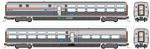 Kato 3562321 HO Viewliner II Diner- Lighted Amtrak #68019 Nashville  Phase III