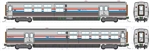 Kato 35-6242 HO Viewliner II Baggage-Dormitory Amtrak #69009  Phase III