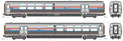 Kato 3562421 HO Viewliner II Baggage-Dormitory- Lighted Amtrak #69009  Phase III