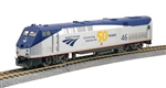 Kato 37-6112-LSD HO GE P42 Genesis Sound DCC Working Ditch Lights Amtrak #46  50th Anniversary Scheme Phase V Late