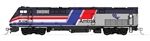 Kato 37-6116 HO GE P42 Genesis Standard DC Amtrak #160 50th Anniversary Phase III Hockey Stick