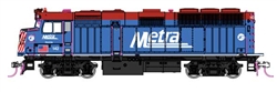Kato HO EMD F40PH Commuter Version Standard DC Chicago Metra #142