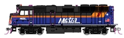 Kato 376575DCC HO EMD F40PH Commuter Version DCC Chicago Metra #149 2024 Scheme