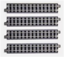 Kato 52-120 HOn30 Straight Roadbed Track Section Unitrack 4-7/8" Sections pkg (4)