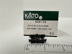 Kato 80-0133 N Truck  ACF 41-CS- 11 Black w/o Coupler 1/
