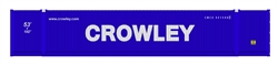 Kato 80-054K N 53' Intermodal Containers Crowley CL 2/