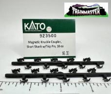 Kato 92-3500 N Magnetic Knuckle Coupler Set of 8 Short Shank