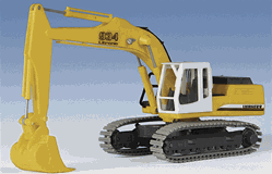 Kibri 11285 HO European Construction Equipment Liebherr R 934 Hydraulic Excavator