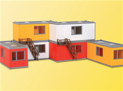 Kibri 38627 HO 30 Years Kibri Construction Containers/Work Offices Kit