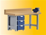Kibri 38675 HO Workbench Assembled