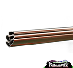 K & S 1100 Streamline Aluminum Tube 36" Long 1/4" O.D. Pkg(5)