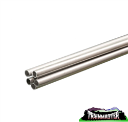 K & S 1111 Round Aluminum Tube 36" Long 3/16" O.D. Pkg(6)