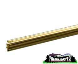 K & S 1160 Solid Brass Rod 36" Long; 1/16" O.D. Pkg(10)