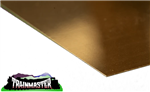 K & S 16404 Brass Sheets 6 x 12" .016" Thick